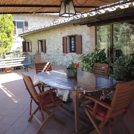 Ferienwohnung "La Casa Di Maria Luce" Con Terrazza Panoramica Gaiole in Chianti Exterior foto