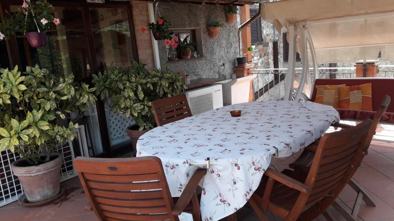Ferienwohnung "La Casa Di Maria Luce" Con Terrazza Panoramica Gaiole in Chianti Exterior foto