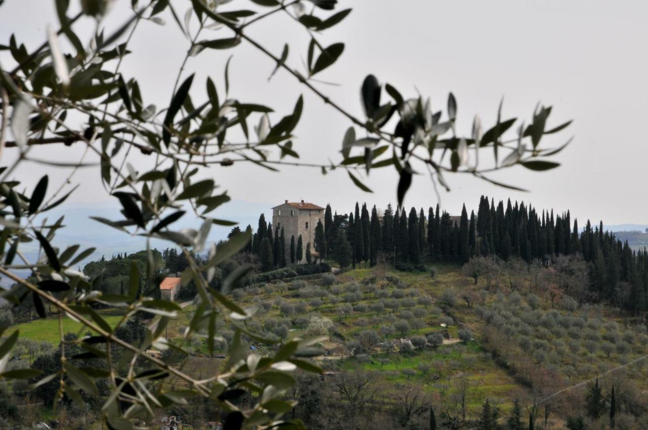 Ferienwohnung "La Casa Di Maria Luce" Con Terrazza Panoramica Gaiole in Chianti Exterior foto